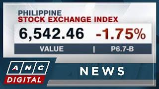 PSEi closes lower at 6542 following Q1 GDP data  ANC