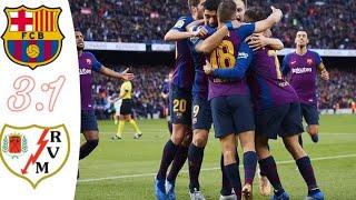 Барселона Райо Вальекано 31 обзор матча 09.03.19