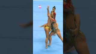  Unstoppable Moments In Womens Acrobatics #shorts