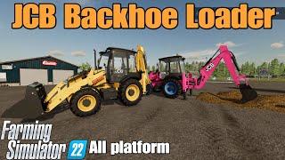 JCB Backhoe Loader  mod for all platforms on FS22