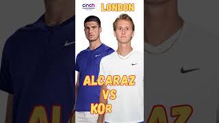 Tennis ATP London 2023 Alcaraz vs Korda #shorts