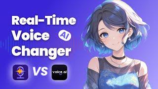 Best Realtime Voice Changer Using RVC AI Models   Voice AI V.S HitPaw Voice Changer