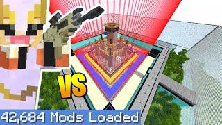 MINECRAFT *PRO* vs MOST *SECURE SAFE HOUSE*  Largest Minecraft modpack