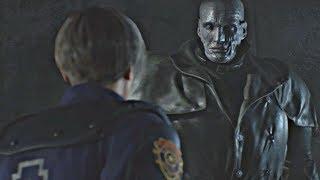 Resident Evil 2 Remake - All Tyrant Cutscenes Mr X Scenes RE2 Remake 2019 PS4 Pro