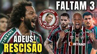  FLU RESCINDE COM MARCELO QUANTO VAI CUSTAR?  VAI RESCINDIR COM GABRIEL PIRES RENATO E F. MELO?