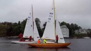 Sailing Knarr regatta in Norway