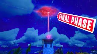 The RIFT GATE turns RED Final hours before the Sky Rift Fortnite Season 2