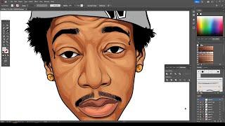 HOW TO COLOR AND SHADE STEP BY STEP  ADOBE ILLUSTRATOR 