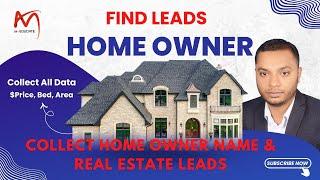 How to Collect Home Owner Details & Real Estate Skip Tracing  M-Educate