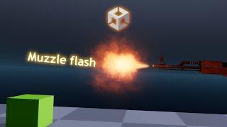 Simple way to make Muzzle flash #Unity3D #unitytutorial #howto #vfx #visualeffectgraph