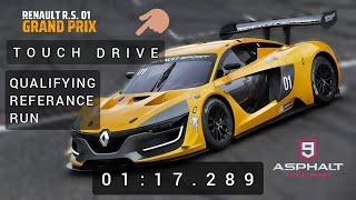 Asphalt 9 TOUCHDRIVE  Grand Prix Renault R.S. 01 0117.289 Qualifying Referance Run 1*