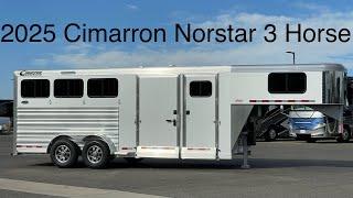 2025 Cimarron Norstar 3 Horse Gooseneck