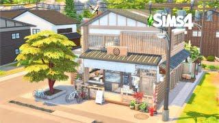 Japanese Cafe  MT. Komorebi  Stop Motion Build  The Sims 4  No CC