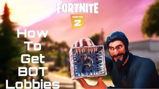 How To Get Into Bot Lobbies In Fortnite PS4 BEST GLITCH EVER