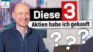 Ab ins Firmendepot Diese 3 Aktien habe ich gekauft