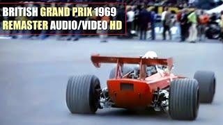 HD F1 1969 British Grand Prix Silverstone Highlights REMASTER AUDIOVIDEO