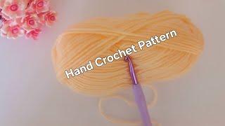 Thats great crochet would you look at this beauty very easy crochet pattern️