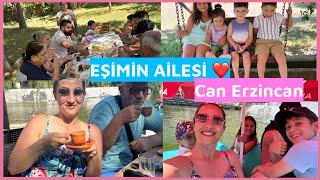 BÖYLE KARŞILANMAYI BEKLEMİYORDUM  eşimin ailesiyle tüm gün geçirmek. Erzincan tatil vlog