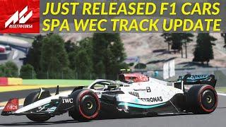 Just Released F1 Car Mods - SPA Track 2023 Updates - Download Links