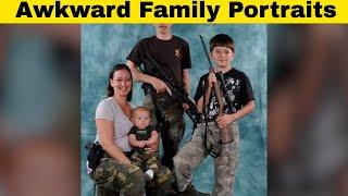 Hilariously Embarrassing and Awkward Family Portraits