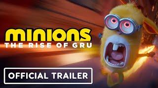 Minions The Rise of Gru - Official Trailer 2022 Steve Carell Taraji P. Henson Julie Andrews