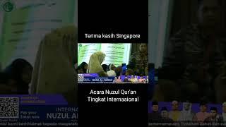 Acara Nuzul Quran Tingkat Internasional di Singapore #subscribe #qoriahinternational #indonesia