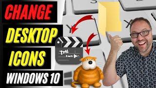 How To Change Desktop Icons Windows 10  Custom Icons