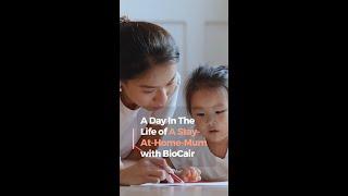 A Day in a Life of a Stay Home #Mum with BioCair #shorts