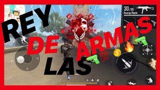 HACI ES COMO QUEDO EN PRIMER LUGAR JUGANDO EL MODO DE JUEGO REY DE LAS ARMAS FREE FIRE SOYMORILLORD