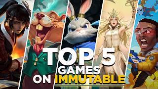 TOP 5 MUST-PLAY TO EARN NOW NEW Crypto Games on Immutable Mobile & PC