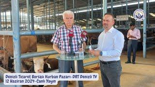 DENİZLİ TİCARET BORSASI KURBAN PAZARI- DRT DENİZLİ TV