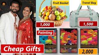 Sonakshi Sinha & Zaheer Iqbal 10 Most Cheap Wedding  Gifts From Bollywood Stars #sonakshisinha