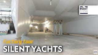 Inside SILENT YACHTS Exclusive Factory Tour - The Boat Show
