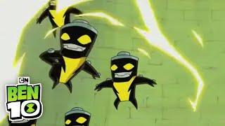 Omniverse Buzzshock Battle  Ben 10  Cartoon Network