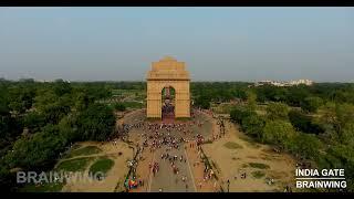 India Gate  Delhi  Drone Shots