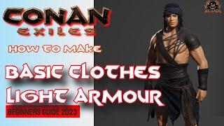 Crafting The Strongest Light Armour In Conan Exiles