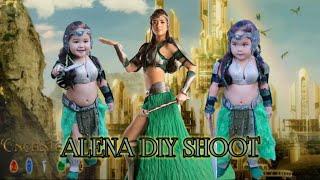 SANGRE ALENA ng ENCANTADIA DIY SHOOT.