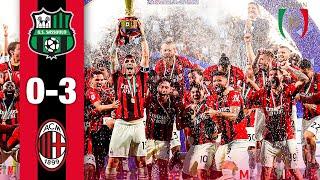 We are the Champ19ns   Sassuolo 0-3 AC Milan  Highlights Serie A
