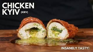 Chicken Kiev Kyiv  So Much Oozing Garlic Butter