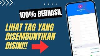 Cara Melihat Tag Getcontact yang Disembunyikan