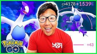 98% IV Level 50 Shadow Lugia Takes on the Go Battle Master League in Pokemon GO