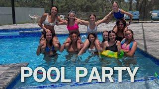 POOL PARTY WITH MY FRIENDS
