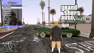 RELEASE NEW UPDATE MOD PACK GTA V STYLE v2.3  All Gta V Features GTA SA ANDROID