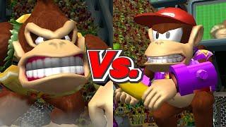 Mario Strikers Charged - Donkey Kong Vs. Diddy Kong