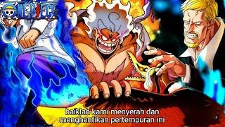 ONE PIECE 1120 - GOROSEI JUPITER PANIK LUFFY BERHASIL MENGKONEKSIKAN KEKUATAN DENGAN EMETH -Teori