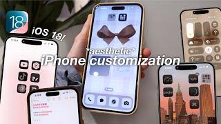 How to make your iPhone aesthetic with iOS 18  customization tips & tricks