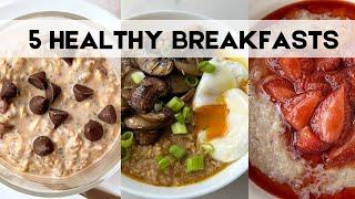 5 Breakfast Recipes that you can make in 12 minutes  Healthy Oats Recipes