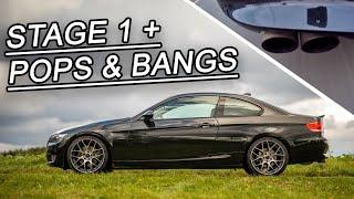 E92 325i STAGE 1  POPS AND BANGS  Schubabschaltung  TUNING  Sound  Software  EFE PERFORMANCE