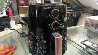 MASAK GAK PAKE MINYAK  AIR FRYER SHARP KF-ML42BK