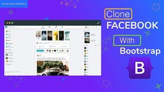 How To Clone Facebook UI with Bootstrap Part I